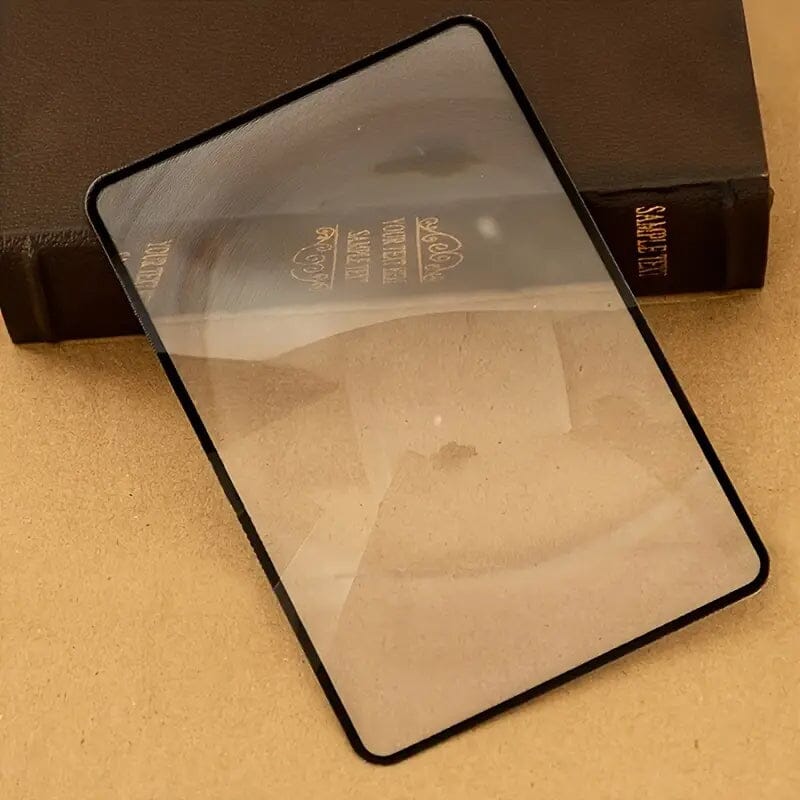 Book Page Magnification 180X120mm PVC Magnifier Discount With Mastercard