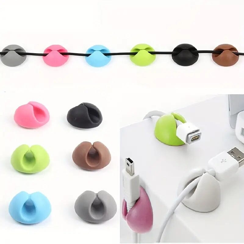10-Pack: Ultimate Wire Holder and Cable Organizer Discount For Cheap
