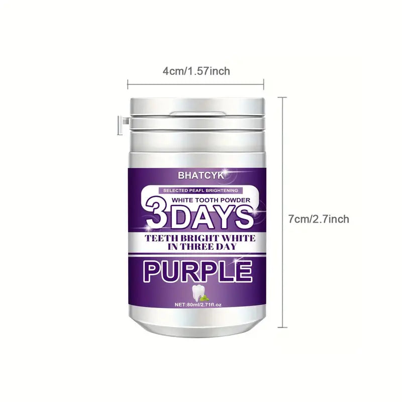 Purple Teeth Cleaning Powder Release Dates Sale Online