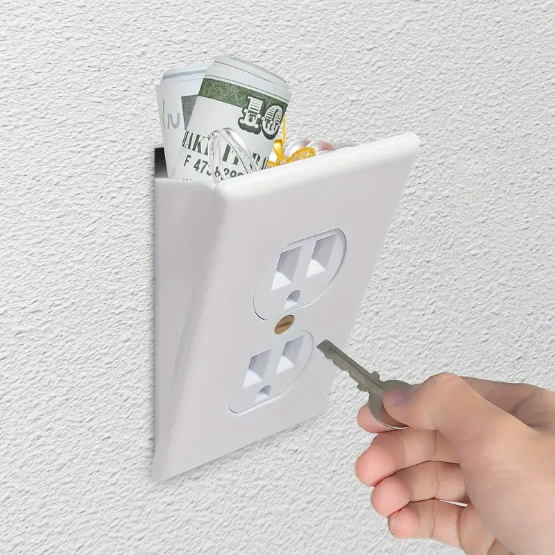 Key Lock Plastic Diversion Wall Outlet Safe Recommend For Sale