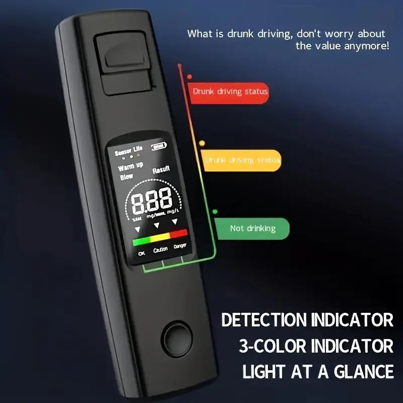 Portable Breathalyzer Alcohol Tester Free Shipping Low Cost