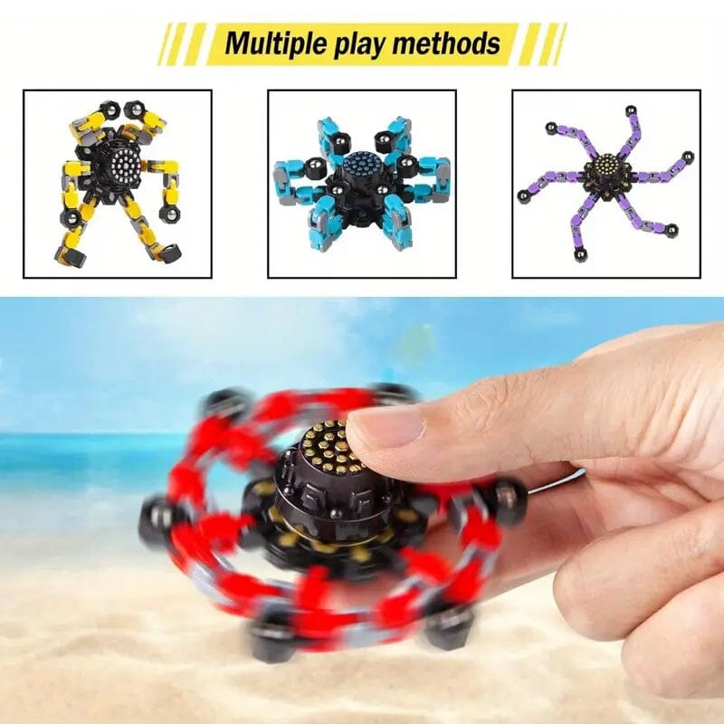 3-Pack: Fidget Toys Transformable Spinners Wiki For Sale