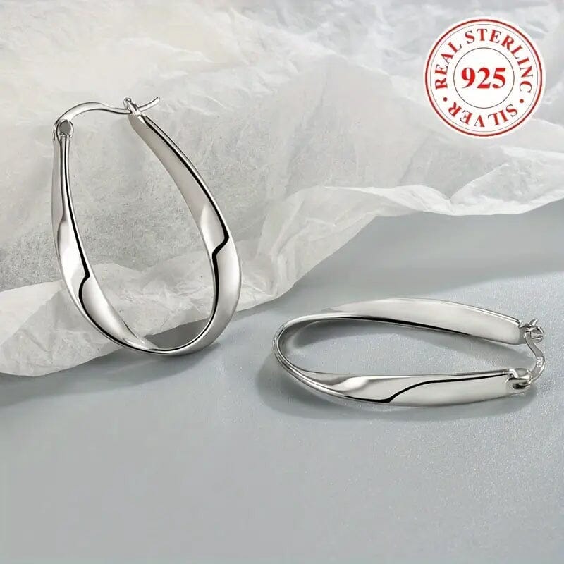 925 Silver Hypoallergenic Elegant Retro Style Earrings Cheap Explore