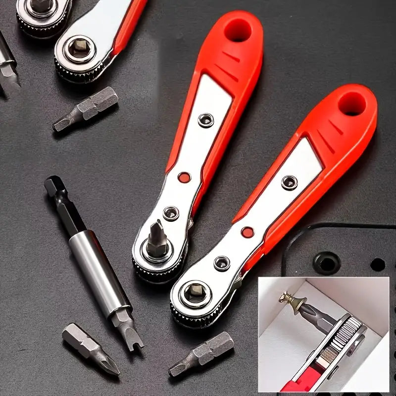 Ratchet Screwdriver Handles Narrow Spaces Free Shipping Fast Delivery