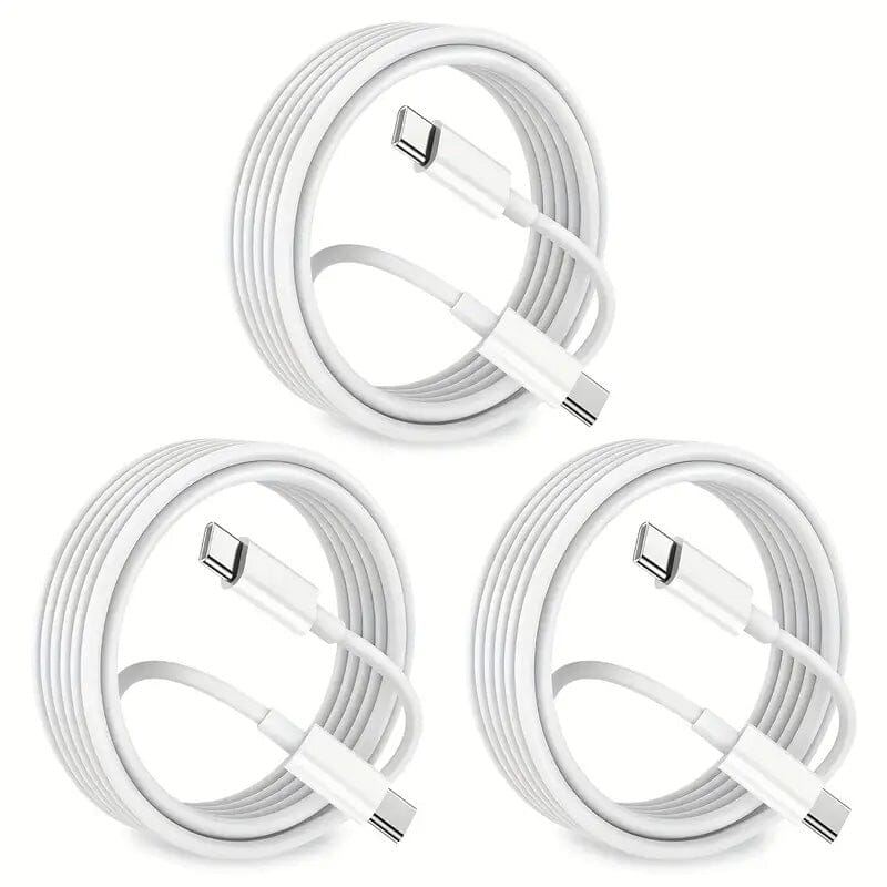 3-Pack: USB-C Fast Charging Cables 2025 Newest Online