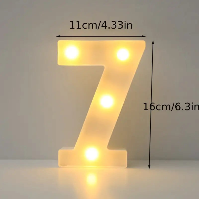 LED Alphabet Light Deals Online