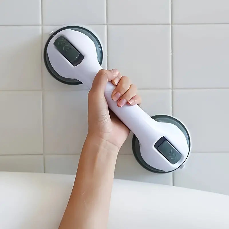 Modern Non-Slip Shower Handle, Powerful Suction, Safety Grip, Contemporary Design Outlet Store Cheap Pice