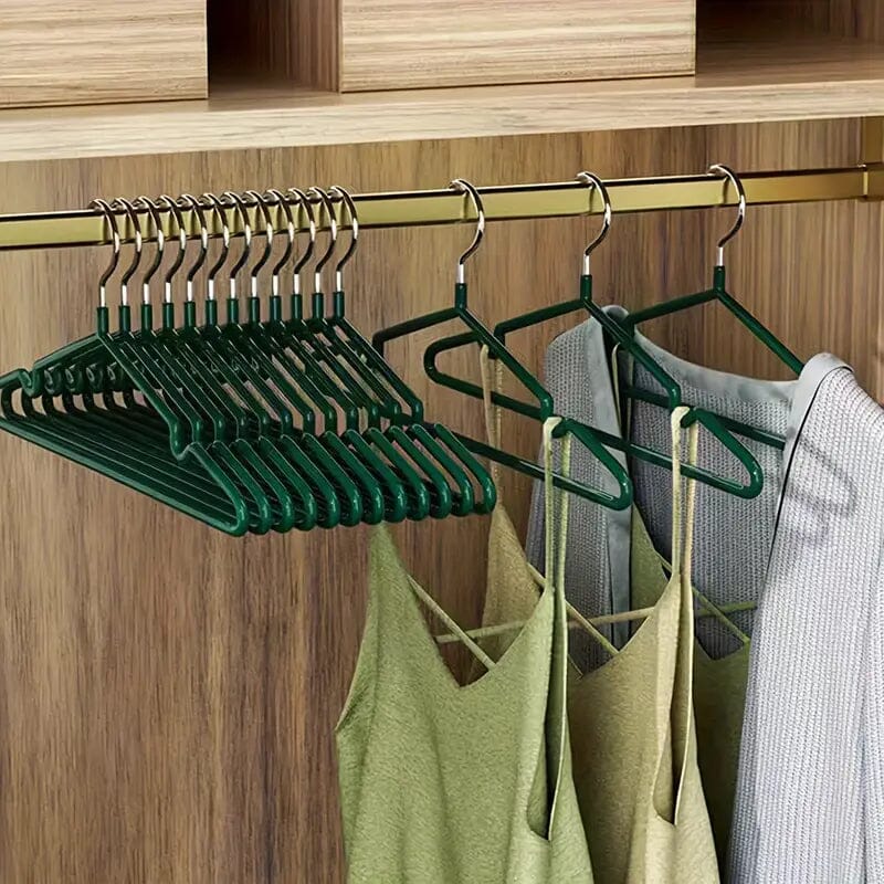 10-Piece: Non-Slip Clothes Hangers Set Discount Best Sale