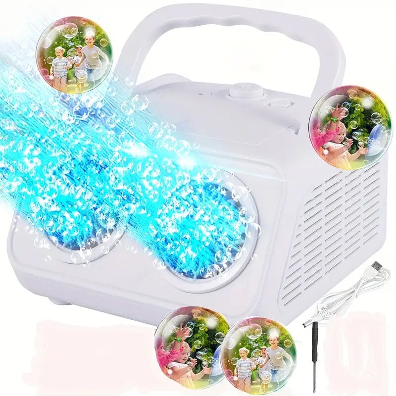 20000+ Bubbles Electric Bubble Machine with 2 Fans The Best Store To Get