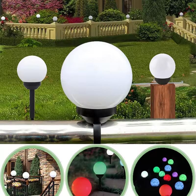 2-Pack: LED Solar Garden Outdoor Lights Outlet Best Place