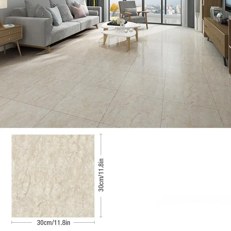 Simulated Thick Marble Tile Floor Self-adhesive Sticker Sale With Mastercard