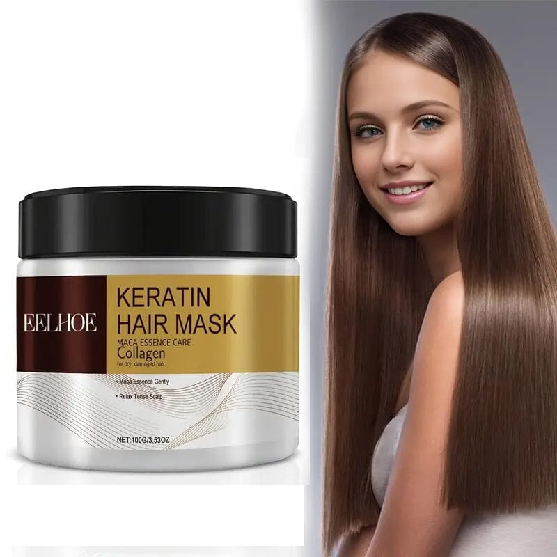 Keratin Soft Moisturizing Hair Mask with Collagen Cheap Sale Looking For