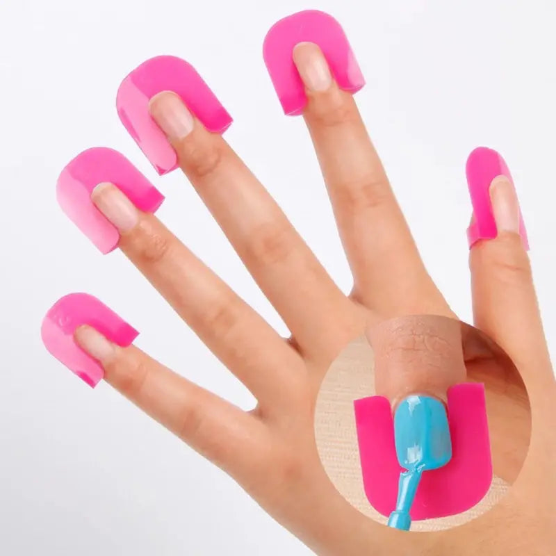 26-Pieces U Curve Shape 10 Sizes Nail Protector Cheap High Quality