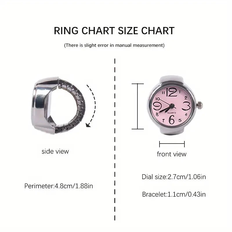 Retro Creative Finger Mini Watch For Teenagers Discount Many Kinds Of