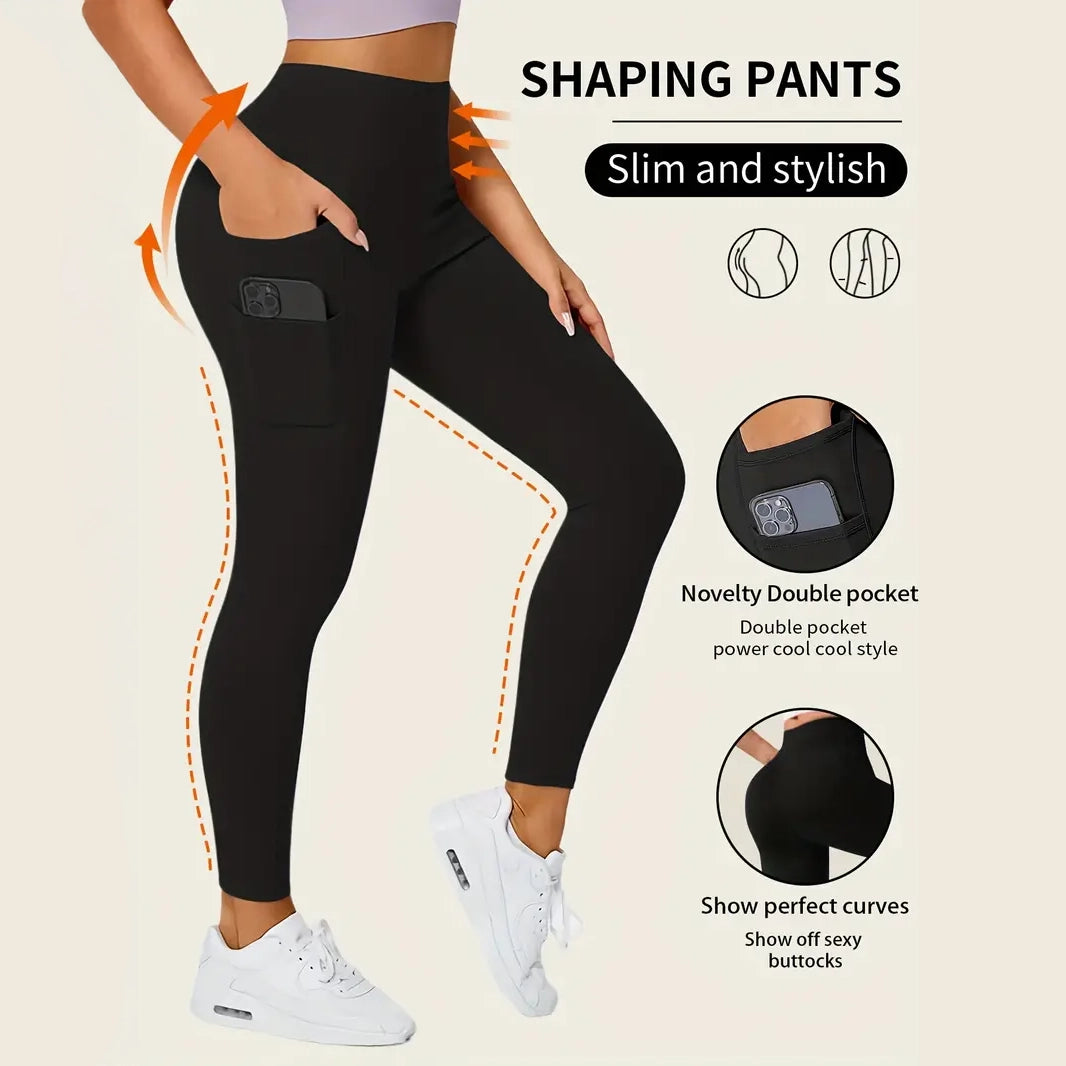 High Rise Butt Lifting Seamless Leggings with Phone Pockets Buy Cheap Explore