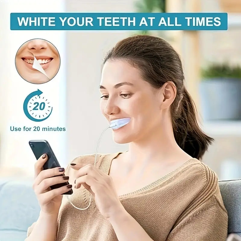 LED Teeth Whitening Device, Deep Cleaning & Oral Care Clearance Purchase