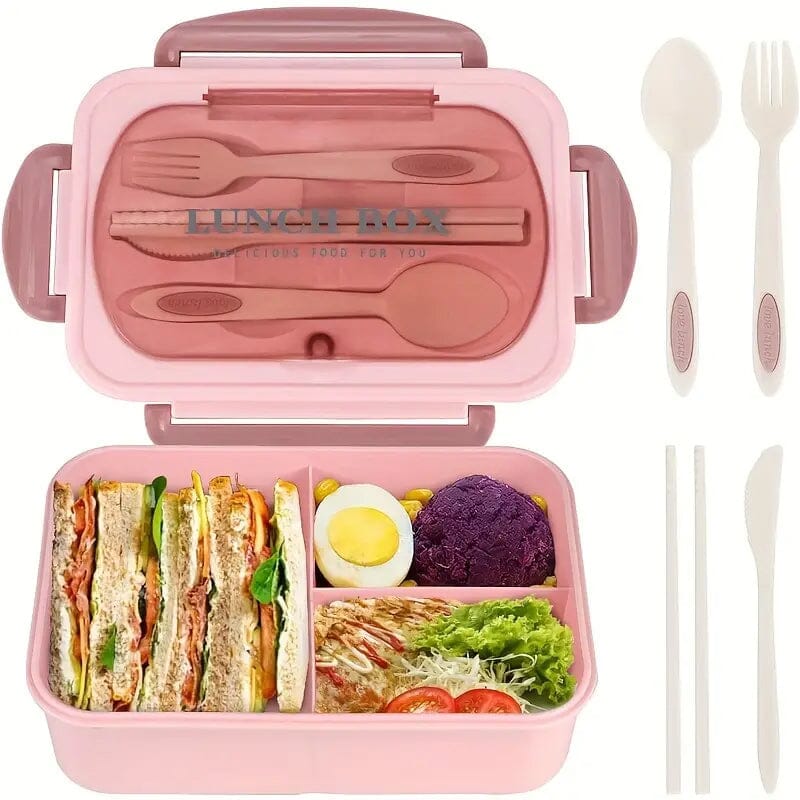 Adult Leak Proof Lunch Box with Tableware Cheap Online Online