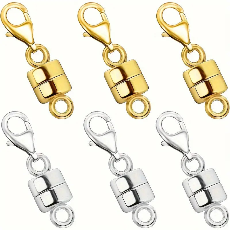 3-Piece: Magnetic Lobster Clasp Necklace Converter with Strong Magnetic Closure Sale Get To Buy