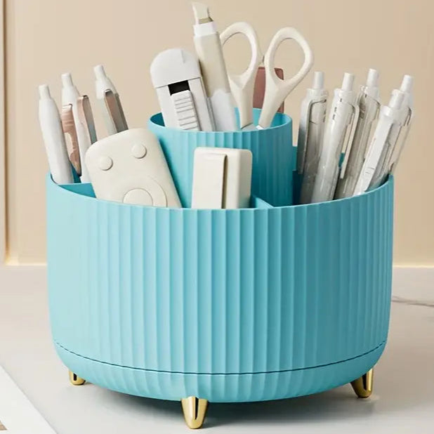 360° Rotating Makeup Organizer Holder for Brushes, Lipsticks, Skin Care & More Discount Inexpensive