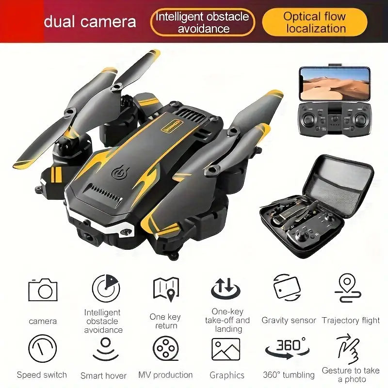 Foldable Quadcopter Mini Drone With Dual Cameras New Online