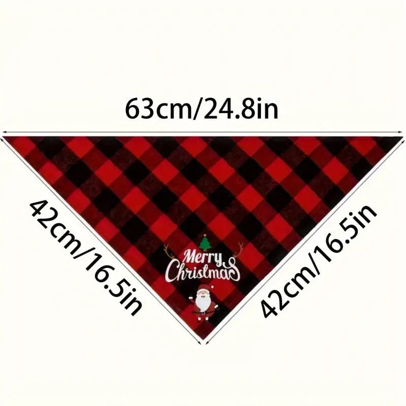 Christmas Pet Triangle Scarf Dog Bandanas Free Shipping Cheap