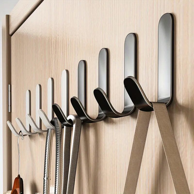 6-Pieces: Easy Install J-Shaped Hooks Big Discount Online