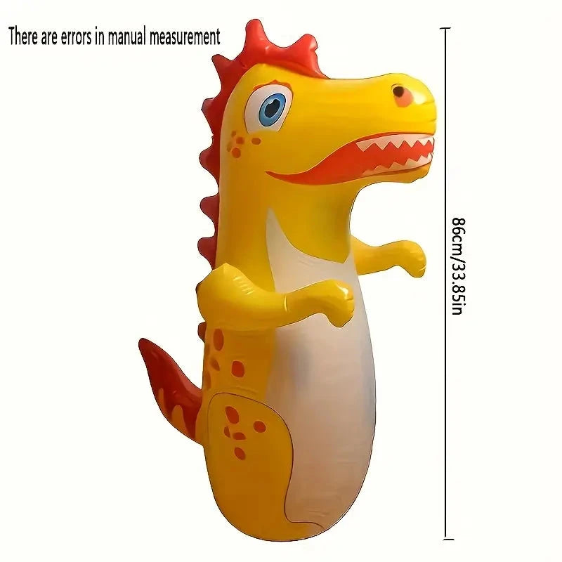 Inflatable T-Rex Punching Bag with Rebound Action Free Shipping Hot Sale