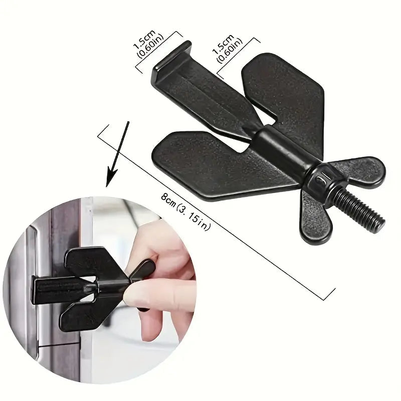 Portable Door Lock for Home and Hotel Use: Security Door Stopper for Self-Defense and Child Safety Discount Pay With Visa