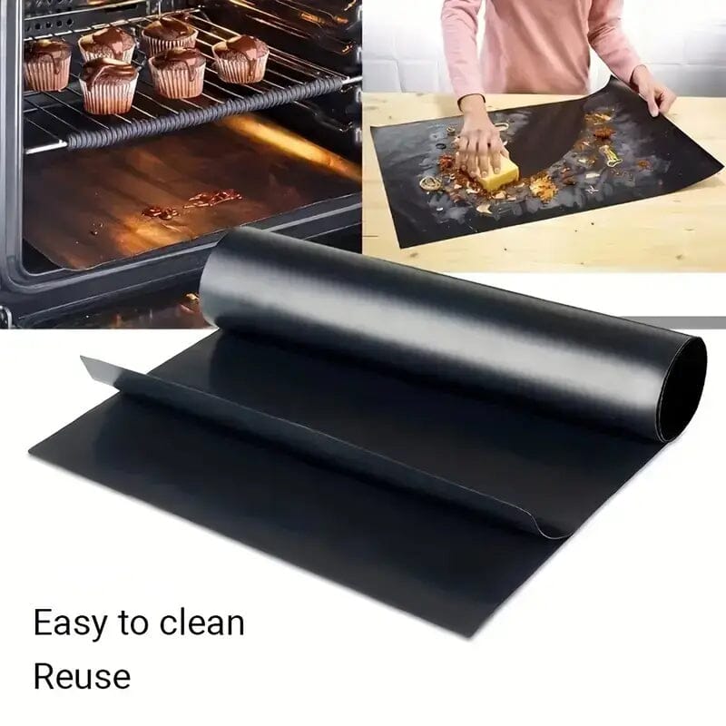 4-Pack: Non-Stick Reusable Oven Liners Clearance Cheapest Pice