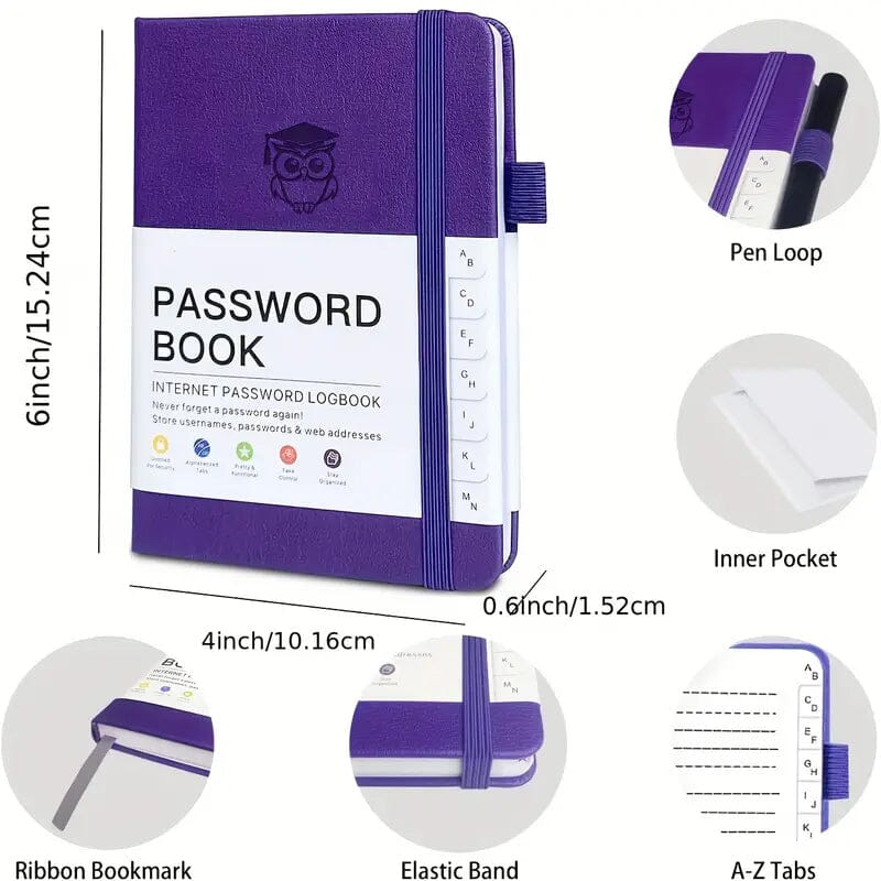 Ultimate Secure Password Organizer Journal Clearance From China