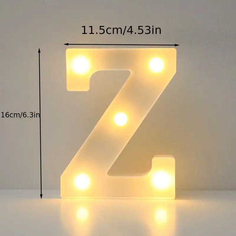 LED Alphabet Light Deals Online