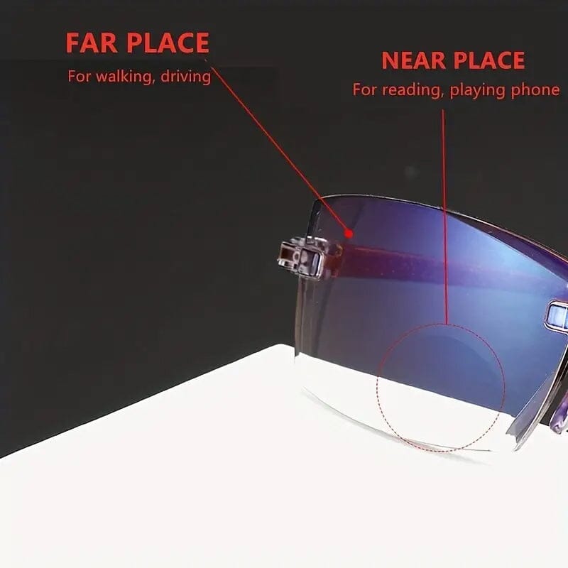 2-Pack: +100 Clear Lens Anti-Eyestrain Computer Unisex Glasses Outlet Explore