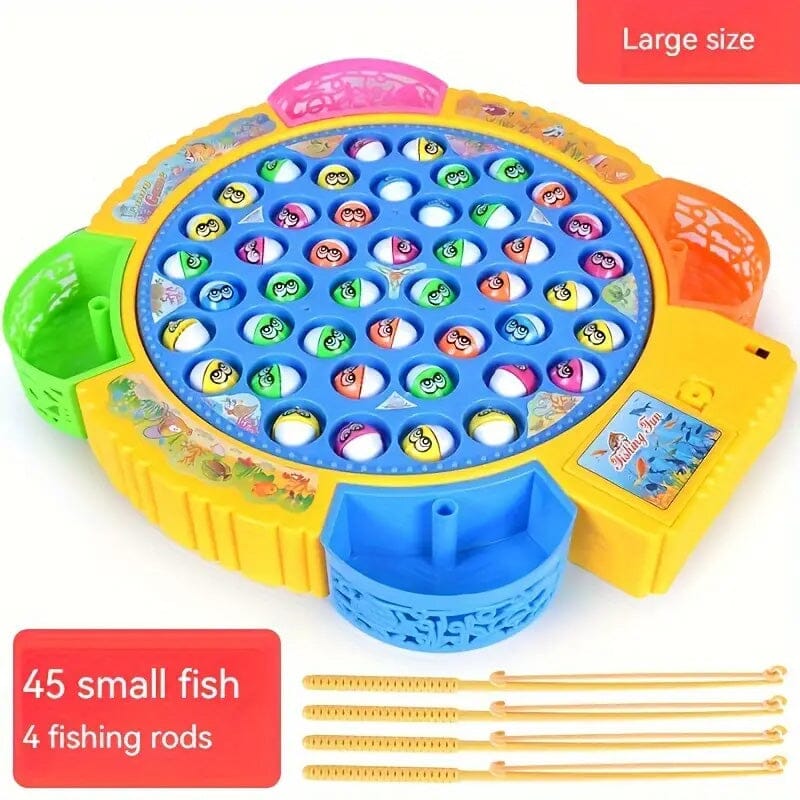 Electric Music Spinning Fishing Disc Toy Set Sale Geniue Stockist