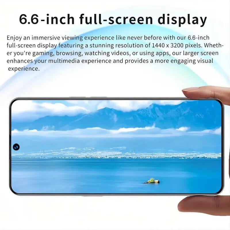 Unlocked Smartphone 4GB 64GB Large 6.6 inch HD Display Dual SIM 4G LTE Low Pice Cheap Online