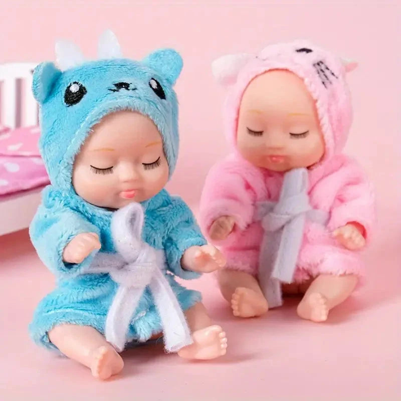 Sleep Simulative Rebirth Princess Dolls in Bathrobes Pre Order