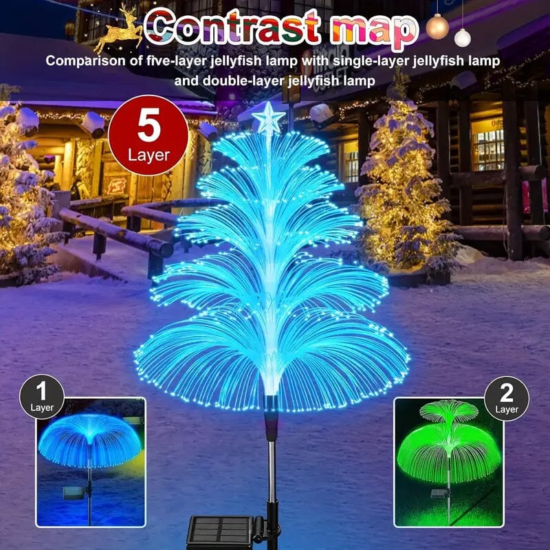 2-Pack: 7 Color-Changing LED Solar Jellyfish Lights Discount Manchester