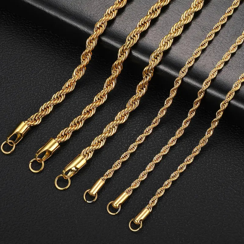 10K Solid Gold Rope Chain Visit New