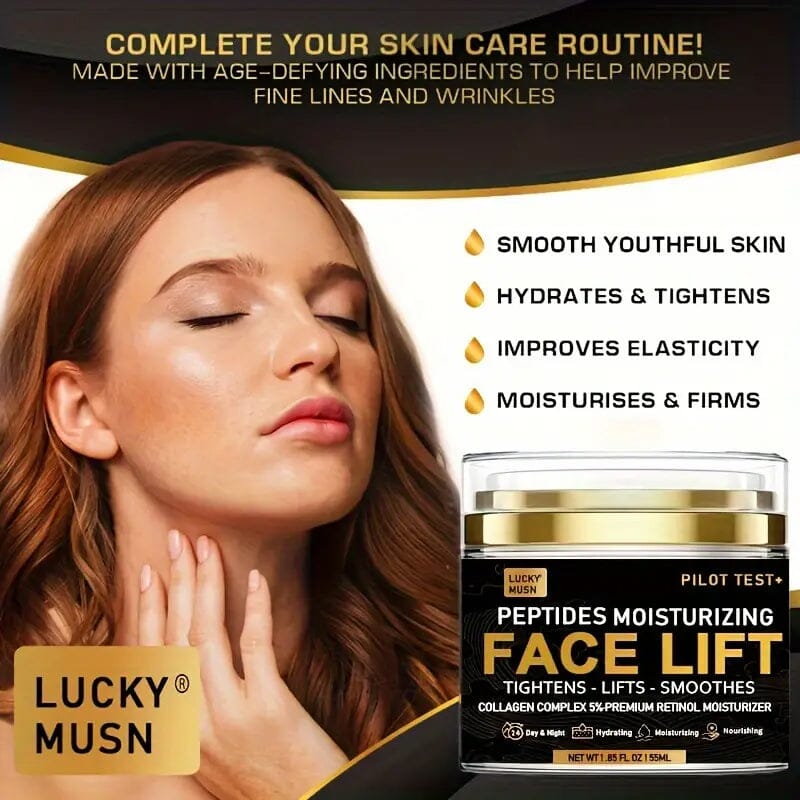 Peptides Face Lift Cream - Deeply Moisturizing, Firming and Lifting Skin Buy Cheap For Nice