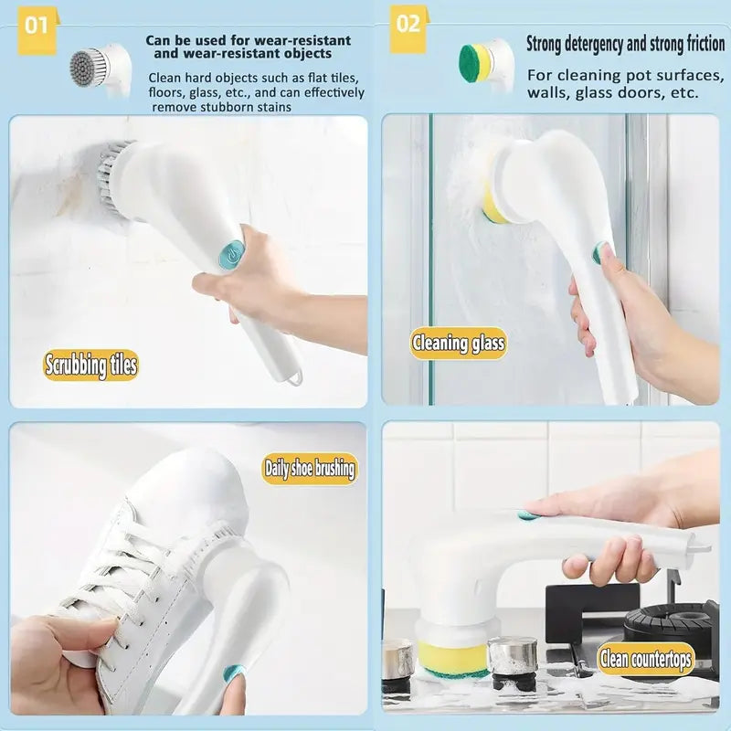 Electric Spin Scrubber for Bathtub, Kitchen, Dish, Sink, Tub and Tile With Paypal Cheap Pice