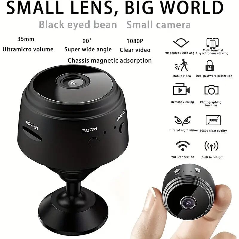 1080P Mini Wireless 2.4G Surveillance Hidden Camera Looking For Online