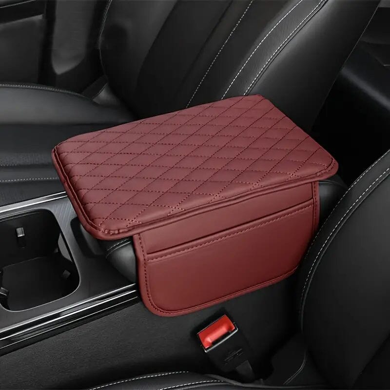 Car Interior Leather Armrest Storage Bag Really For Sale