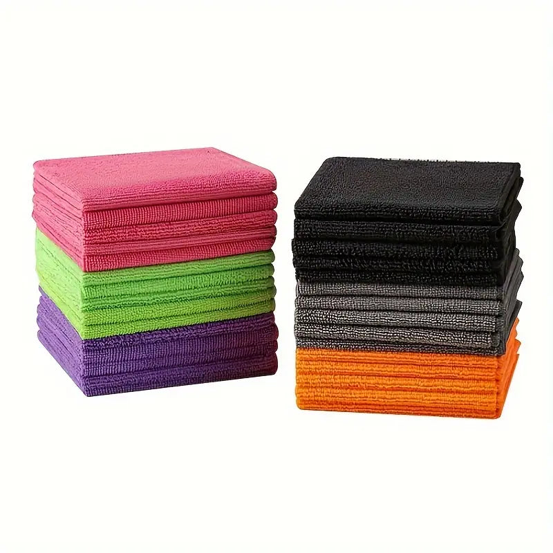 5-Pack: Household Cleaning Towel Set Non-Linting Cleaning Cloth Pay With Visa Cheap Pice