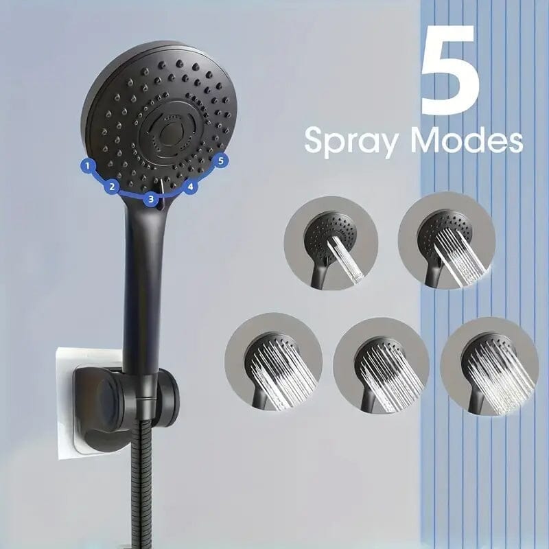 8-Inch High Pressure Showerhead with 11-Inch Adjustable Extension Arm Clearance 100% Guaranteed
