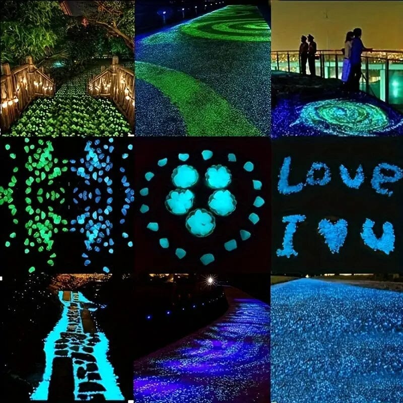 1000-Pieces: Luminous Glowing Stones for Garden, Plants, Aquarium & More Online Sale