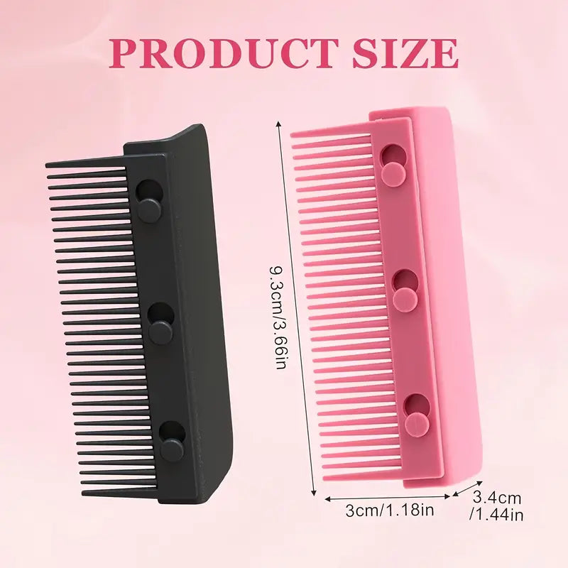 Flat Iron Comb, ABS Plastic Handle Hair Straightener Comb Attachment Cheap Sale Comfortable