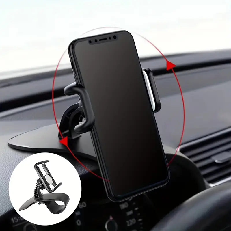 Universal Swivel Dashboard Cell Phone Holder - 360 Degree Adjustable Car Holder Clip Discount Latest