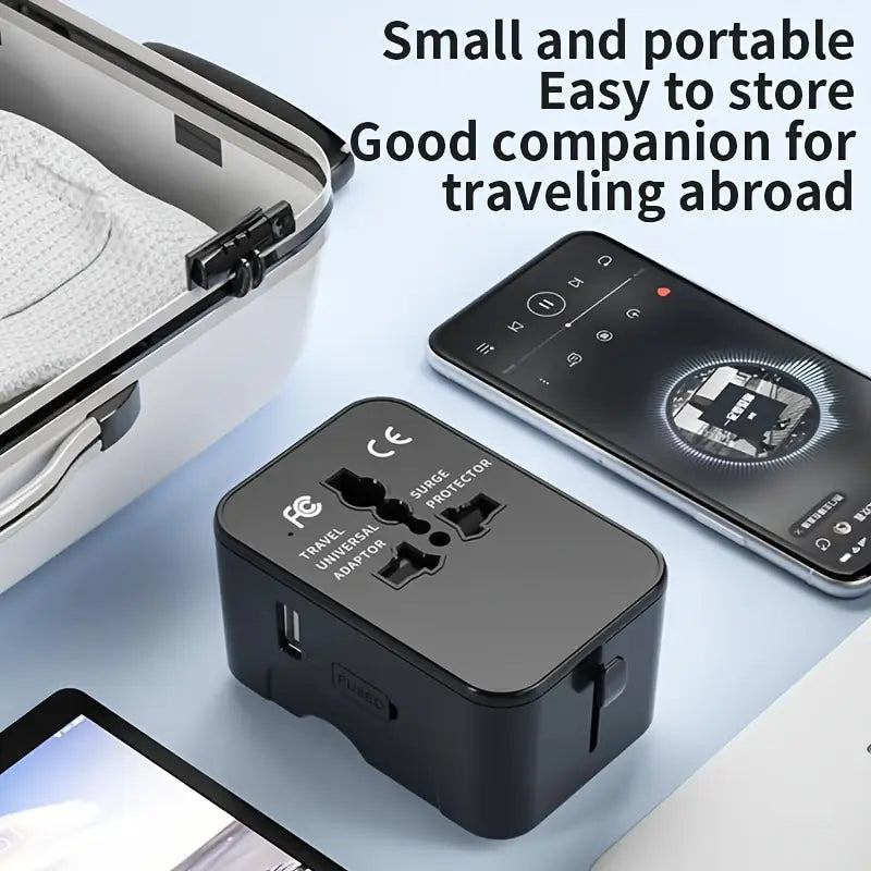 International Portable Worldwide All-in-One Plug Travel Adapter Converter for USA EU UK AUS Clearance Outlet