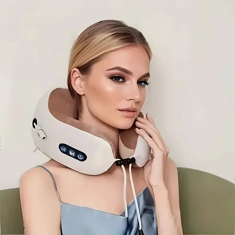 U-Shaped Cervical Neck Massager Pillow Cheap Sale 2025