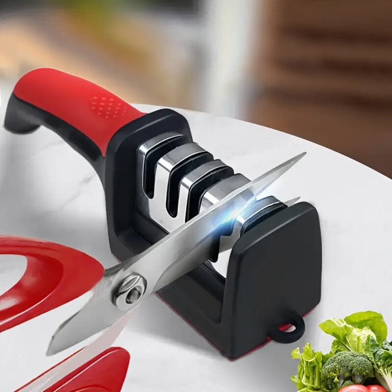 4 Stages Professional Kitchen Knife Sharpener Tool Official For Sale