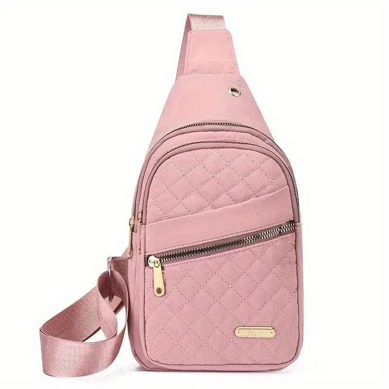 Stylish Chic Quilted Lightweight & Comfortable Crossbody Chest Bag Cheap Sale Websites